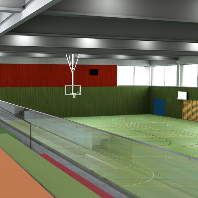 Dreifachsporthalle Kantonsschule